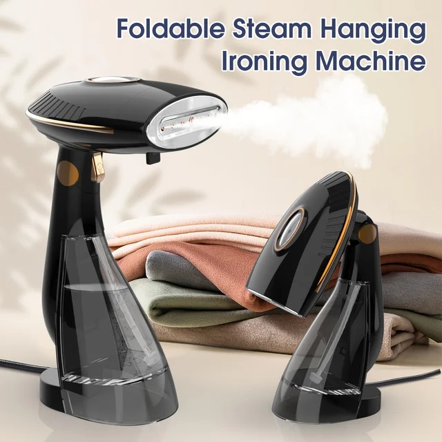 Handheld Garment Steamer - 1500W Fast Heating, Large Water Tank, Auto Shut-Off, Continuous Steam, Metal & Plastic 220-240V 1