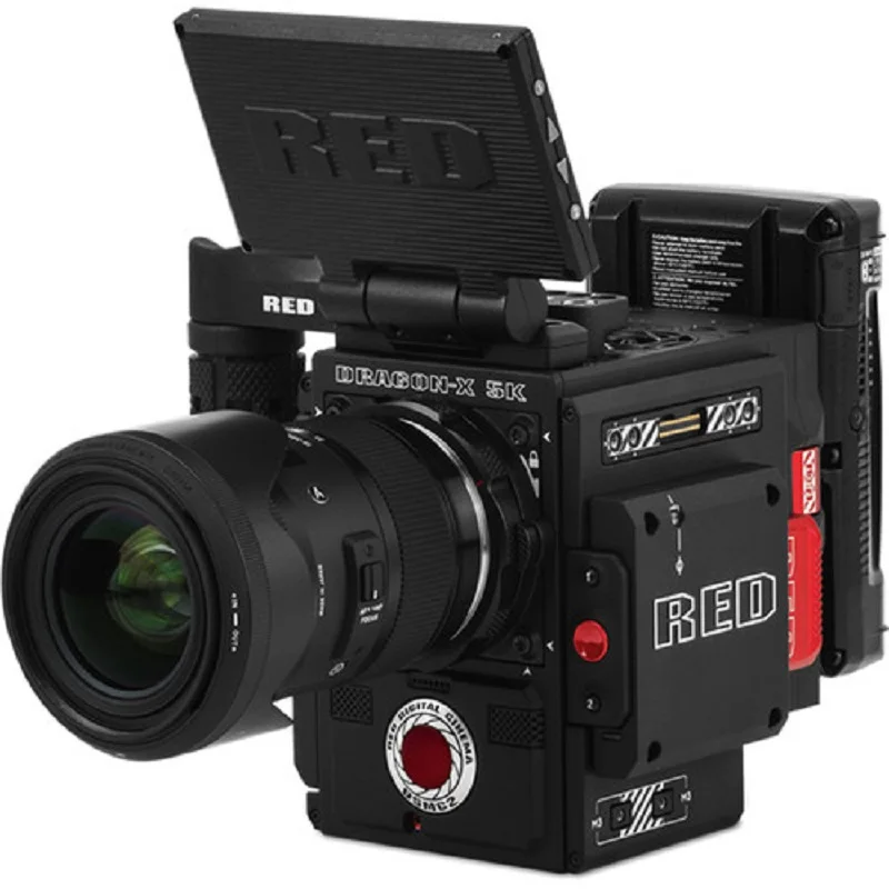 

Новый красный цифровой кинотеатр Dragon-X 5K S35 DSMC2 Dragon-X