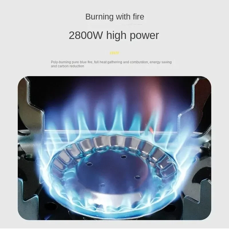 Outdoor Portable Folding Gas Stove Mini Square For Camping Cooking Travel Hiking