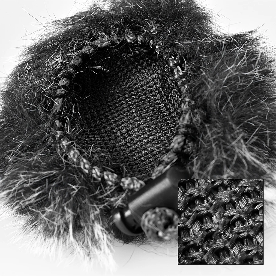 CVM-MF1 3pcs Mini Deadcat Lavalier Microphone Cover High-quality Wind muff For A