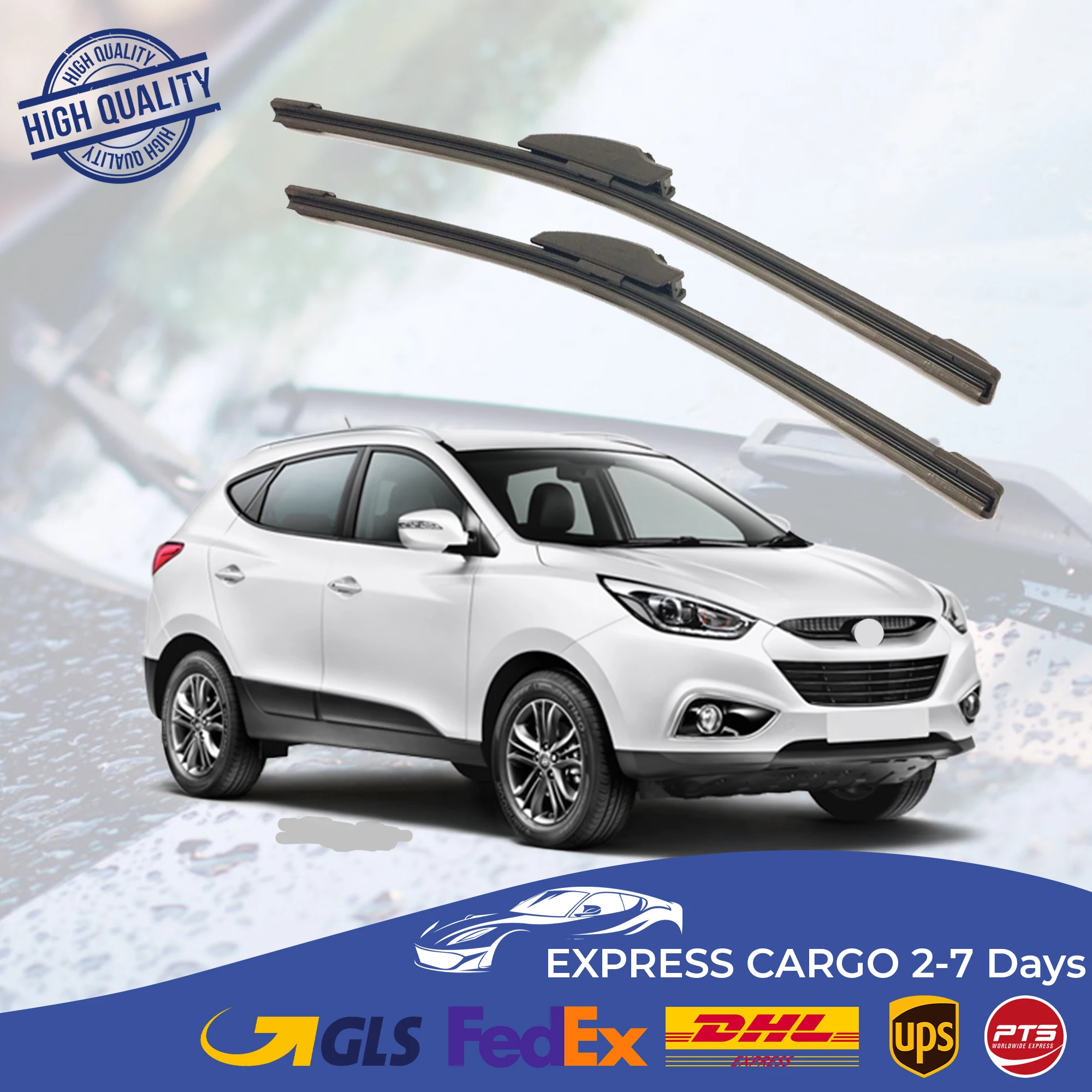 

Car Wiper Blade For Hyundai IX35 2011 2012 2013 2014 Auto Windscreen Windshield Wipers Blades Window Wash Front