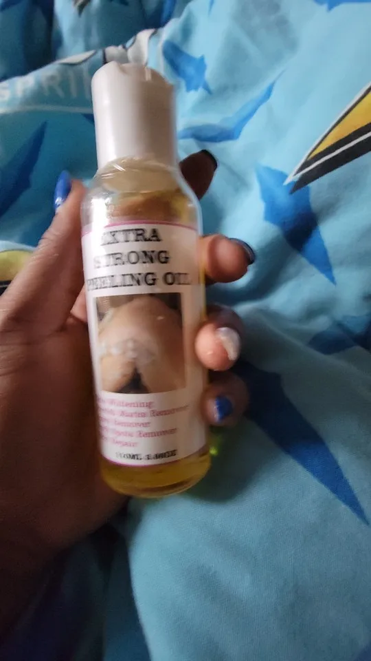 Gul Peeling Oil Blekning Mörka hudfläckar Pormaskar Fläckar Dåliga hudfläckar Behandling Extra Stark Whitening Peeling Oil