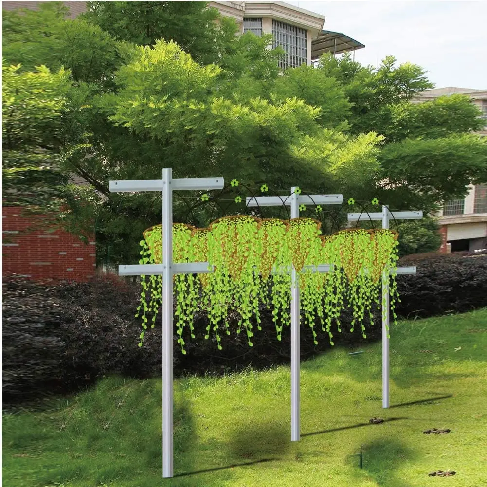 84 in. H Fiberglass Raspberry Trellis and Stake Vineyard Trellis (Set of 2)