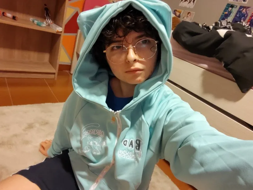 Eared Hoodie - Harauku Aesthetic photo review