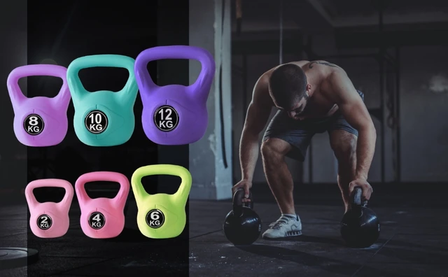 Pesa Rusa 8kg Pesas Rusas Para Ejercicio En Casa ZENSUKYE Pesa