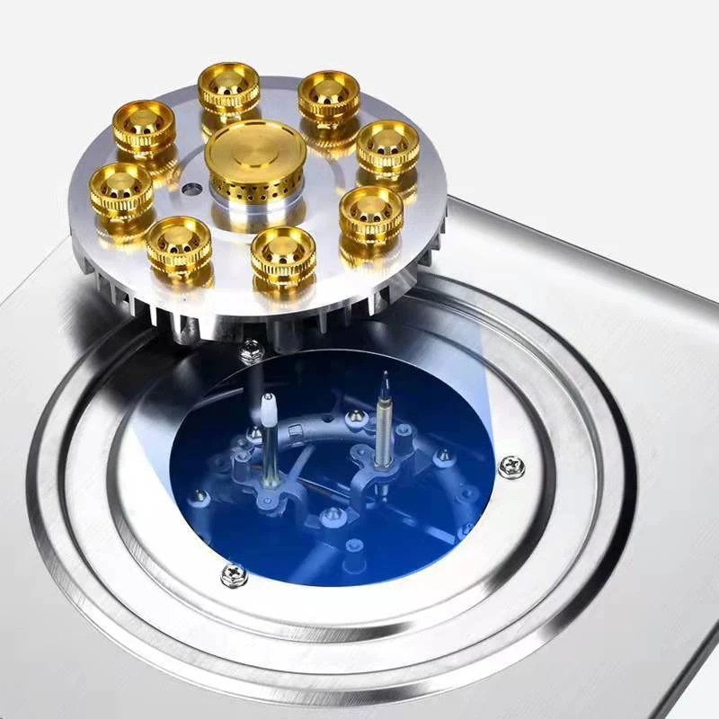 Gas Stove Single Household LPG Hot Kitchen and Bathroom Electric With Built-in Natural Bottled Liquefied Fierce Fire Embedded 3