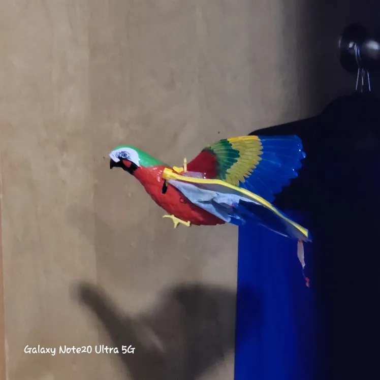 Simulation Bird Interactive Cat Toys Electric Hanging Eagle Flying Bird Cat Teasering Play Cat Stick Scratch Rope Pet Toys photo review