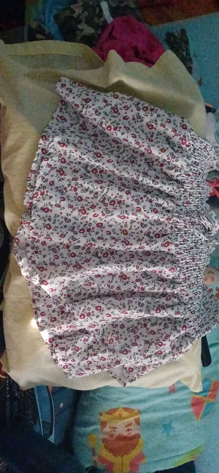 Floral Elegance: High-Waisted Summer Shorts for Women photo review