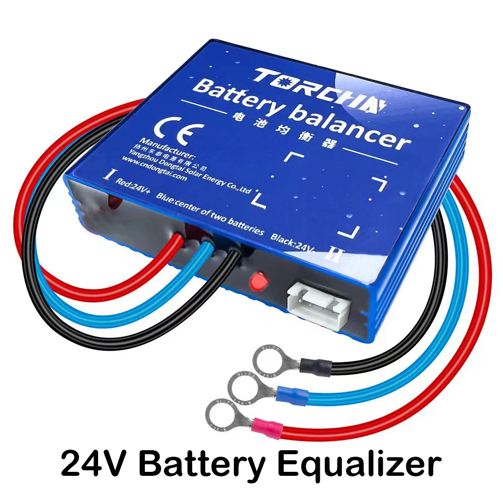24V Battery Equalizer For Two Pieces 12V Gel Flood AGM Lead Acid Batteries  Voltage Balancer Lead Acid Battery Charger Regulator From Infotgrbelt3,  $13.78