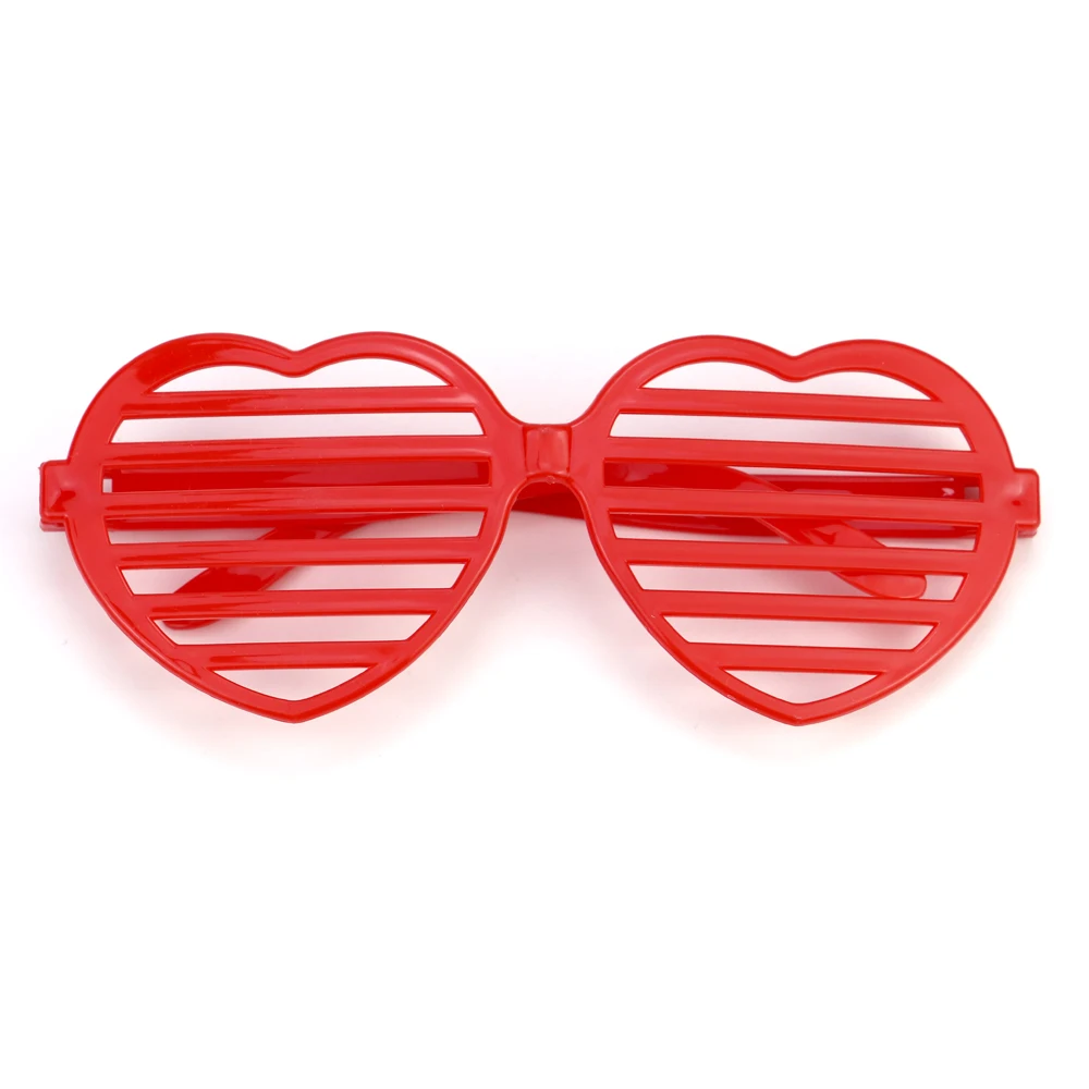 Occhiali con otturatore Color Neon occhiali da sole scanalati da festa anni '80 regalo per bambini adulti Rock Pop Star Disco Dress-Up anni '90 fornure per feste retrò  15