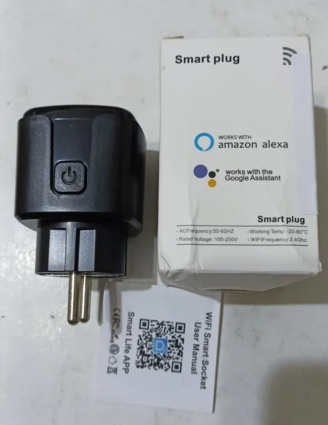 Smart Plug Tuya Smart Socket EU 20A WiFi Voice Control Yandex Alice Alexa Google Home For Tuya Smart Life APP Power Metering photo review