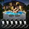 Solar pool lights for Above Ground Pools Above Ground fence decoration LED waterproof pool accessories night light 1