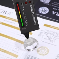 Fine Jewelry VVS1 With Certificate Moissanite For Women Rings S925 Silver Classic Girl Luxury Ring - Image 2