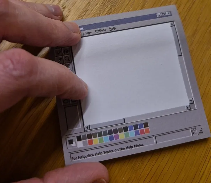 Paint Sticky Notes photo review