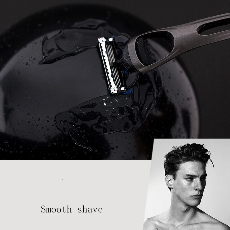 Men's Shaving Gel, cleanses and moisturizes, softens the beard, gives a smooth shave, doesn't damage the razor head