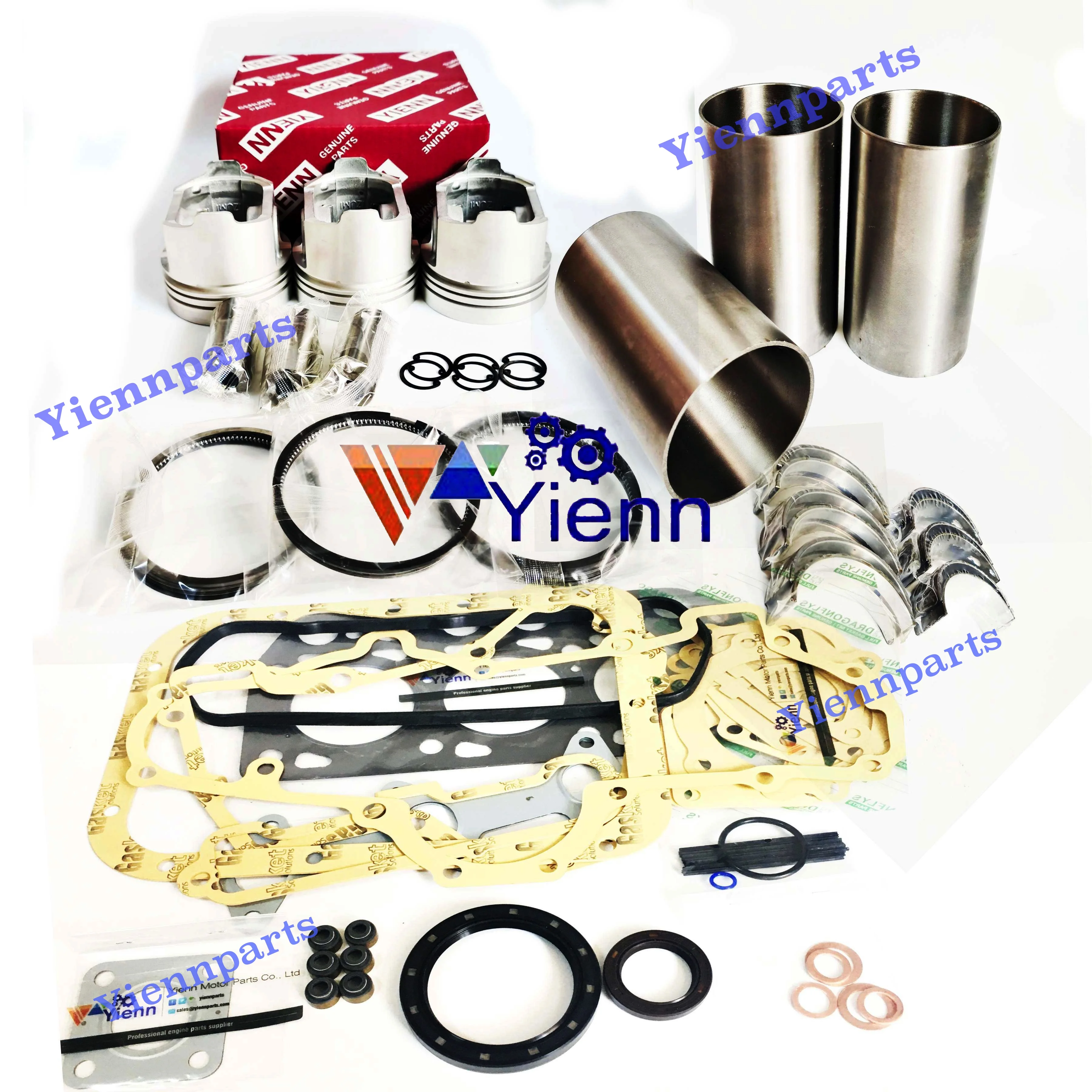 Kit Revisione Revisione Revisione Completa Guarnizione Per Motore Yanmar Fit Parti Di Riparazione Trattore F22 F24 Us250 Us300