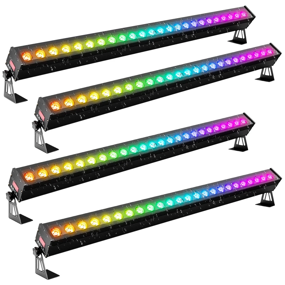 120W RGB Waterproof Wall Washer Light Bars