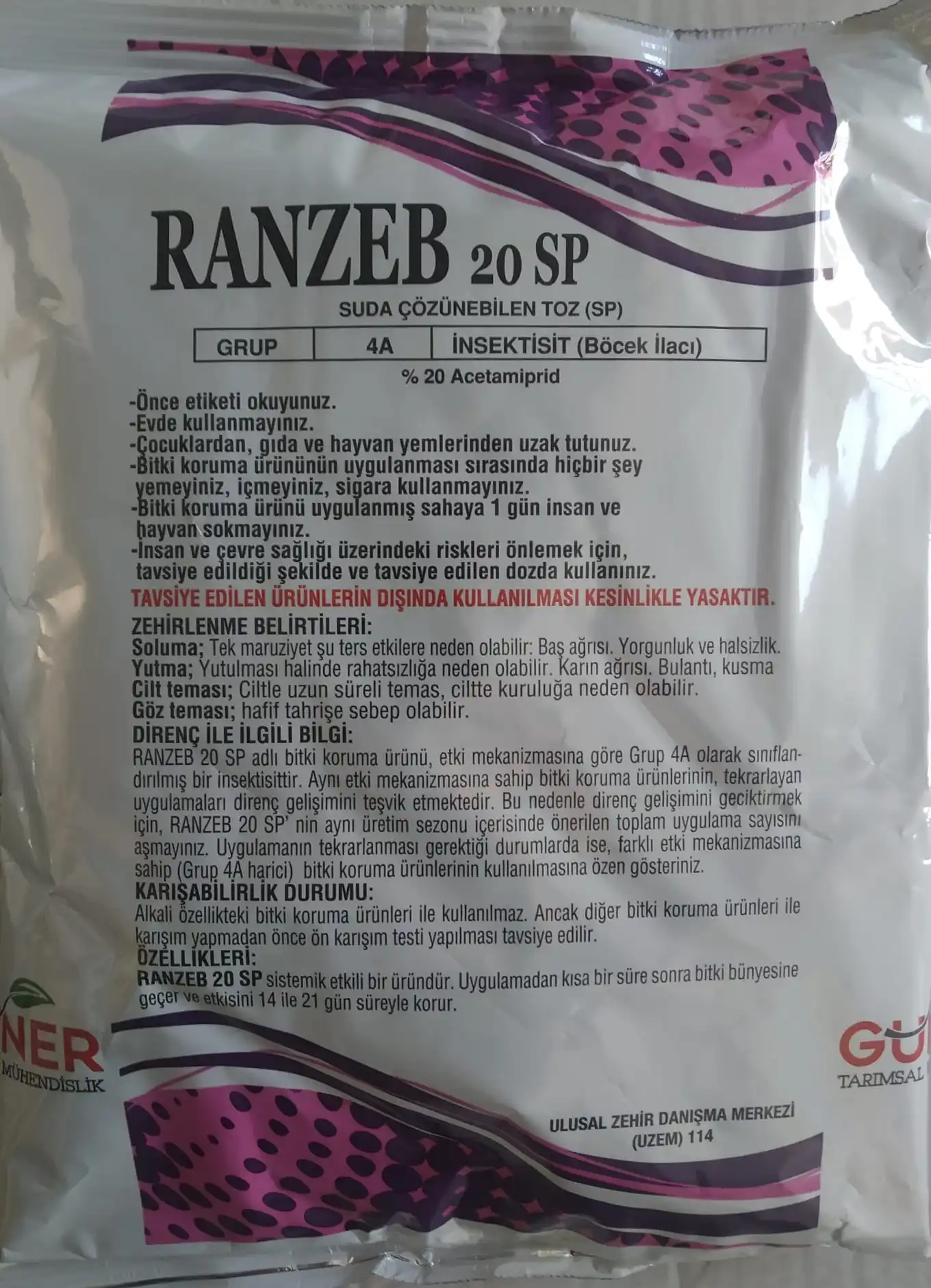 

RANZEB 20 SP 1 KG.