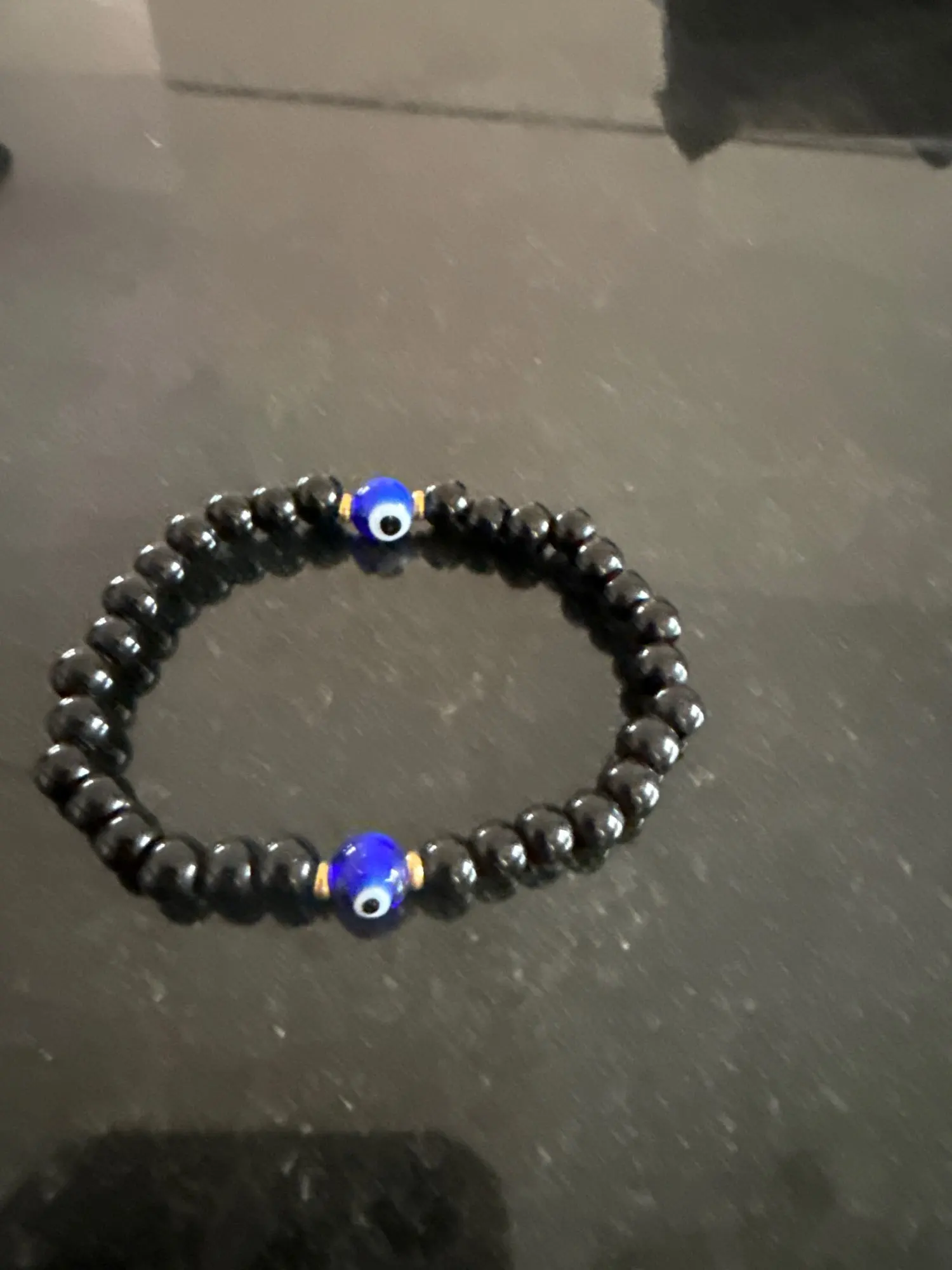 Evil Eye Black Tourmaline Bracelet | Mindful Protection Jewellery photo review