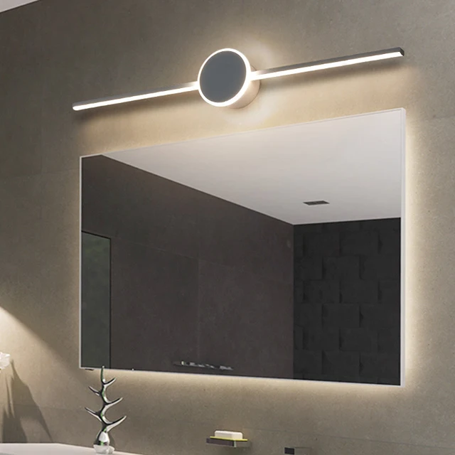 현대적인 럭셔리 욕실 벽 램프