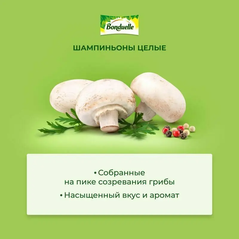 Рисунок 5 - Упаковка 12 банок Шампиньоны Бондюэль