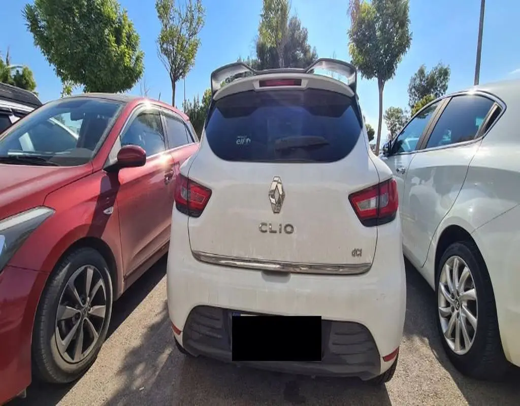 Per Renault Clio 4 Rs Style Spoiler 2012-2019-Auto Styling Accessori Per Auto Diffusore Modificato Pezzi Di Ricambio Tuning Alette Universali