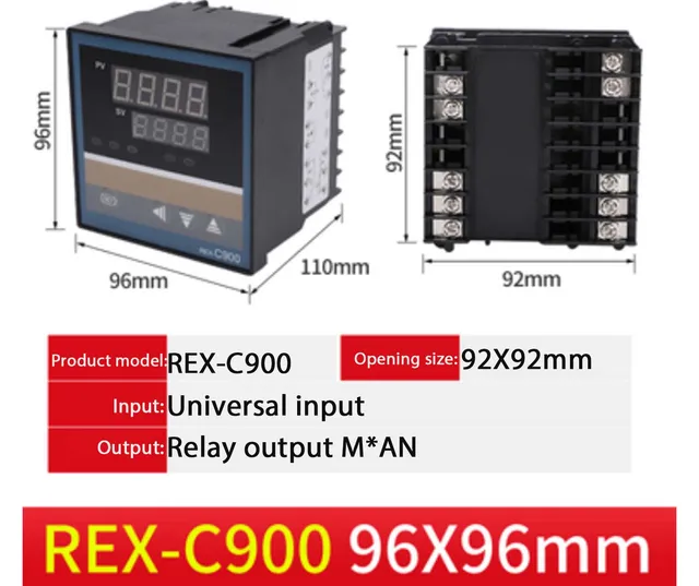ZJSHUYI REXC900 Temperature Controller Innovative Temperature Memory