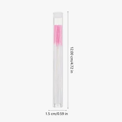 Ear Piercing Cleaning Kit - Disposable Paper Line for Dirt and Odor Removal (Pink 60pcs)