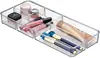 Clear Plastic Divided Vanity Organizer. Storage Tray with 5 Compartments for Cosmetics, Makeup and Accessories 6