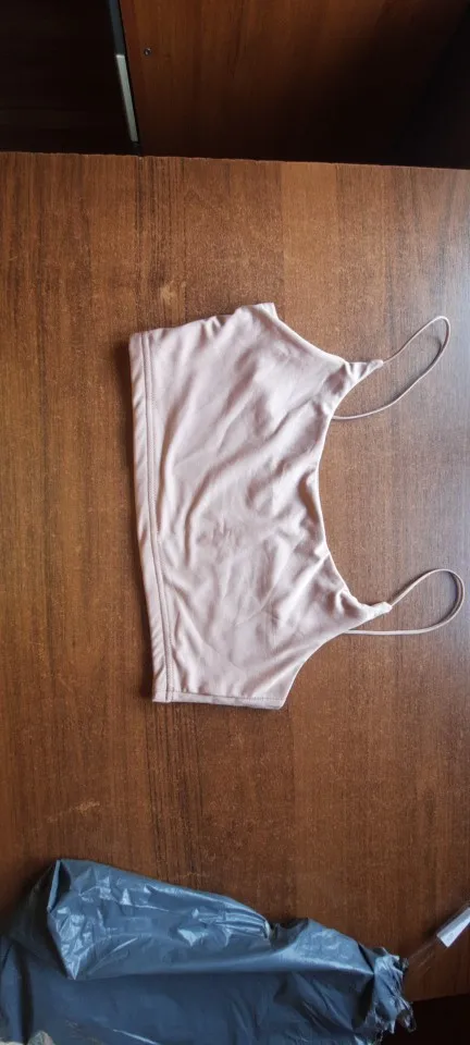 Trendy Cotton Blend Crop Tank - Stretch Summer Essential photo review