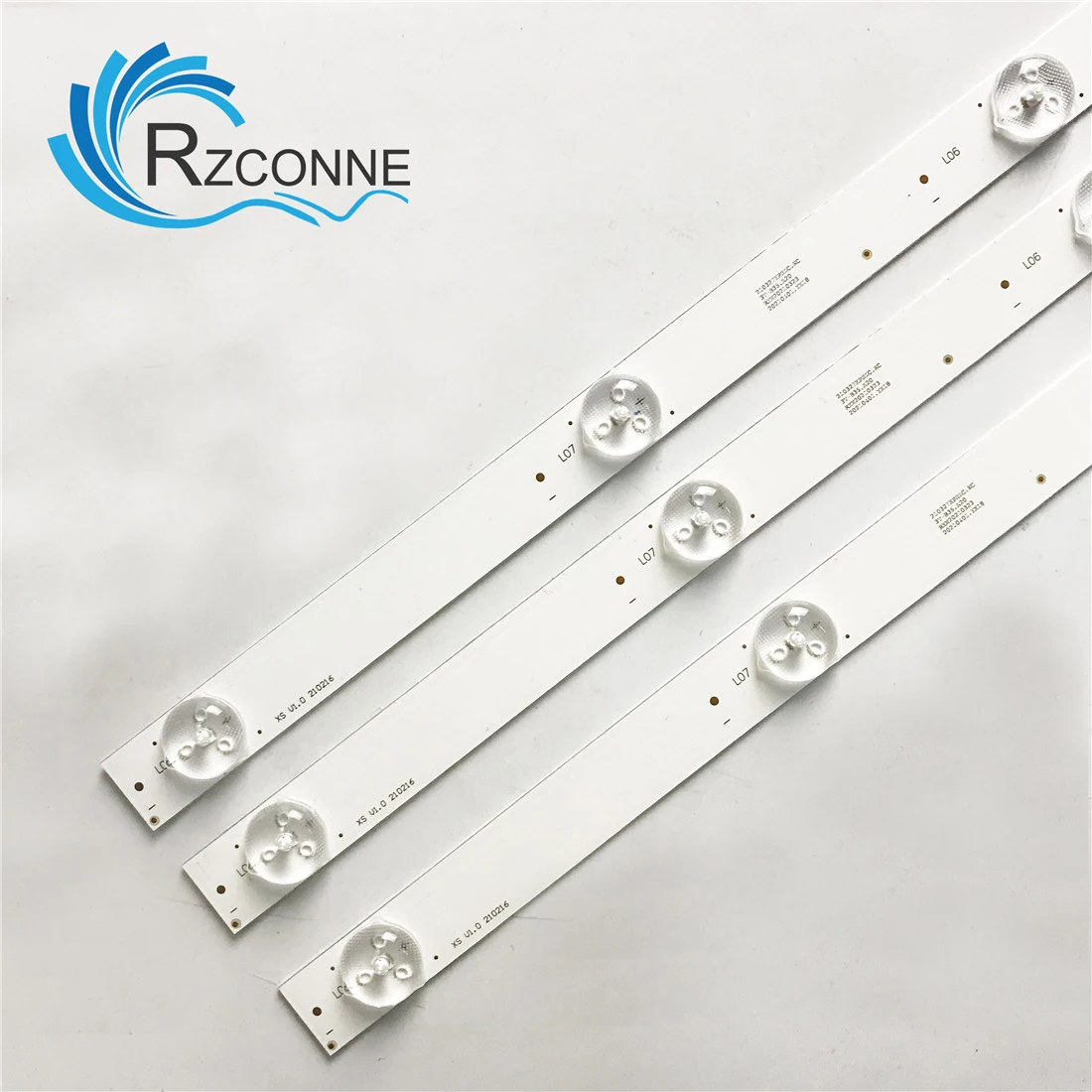 Tira Conduzida Luz de Fundo Lâmpada para Skyworth Tk40inch3x8 Yal1300830300-02 Lsc400hn02801 804sn040dld16at017 El40dlk09381022 771 Milímetros - Imagem 3