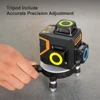 New 3D Laser Level Cross Line 360° Self-Leveling Horizontal Vertical 100ft 4000mAh Super Powerful Green Beam Laser Levels Tester 4