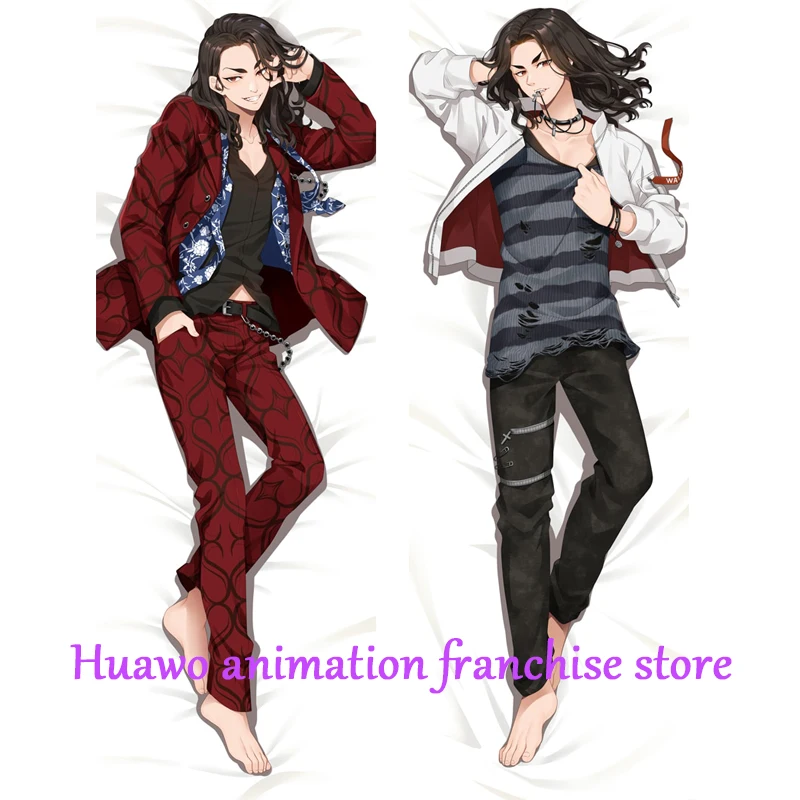 

Anime Dakimakura Pillow Keisuke Baji 2-Side Print Pillowcase Hugging Body Cushion Cover Otaku Waifuristmas Decoration 2023