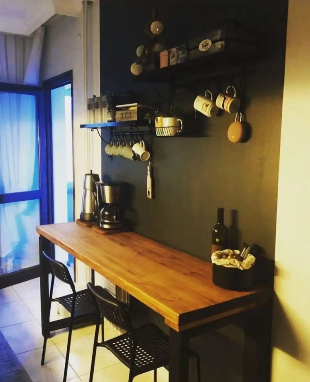 

natural wood table