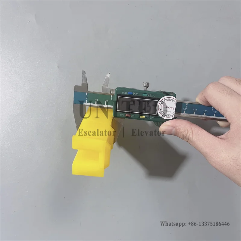 10PCS 100*10 Elevator Guide Shoe Insert Liner Yellow L100mm Groove Width 10mm Lifts Components Accessory Elevator Spare Parts