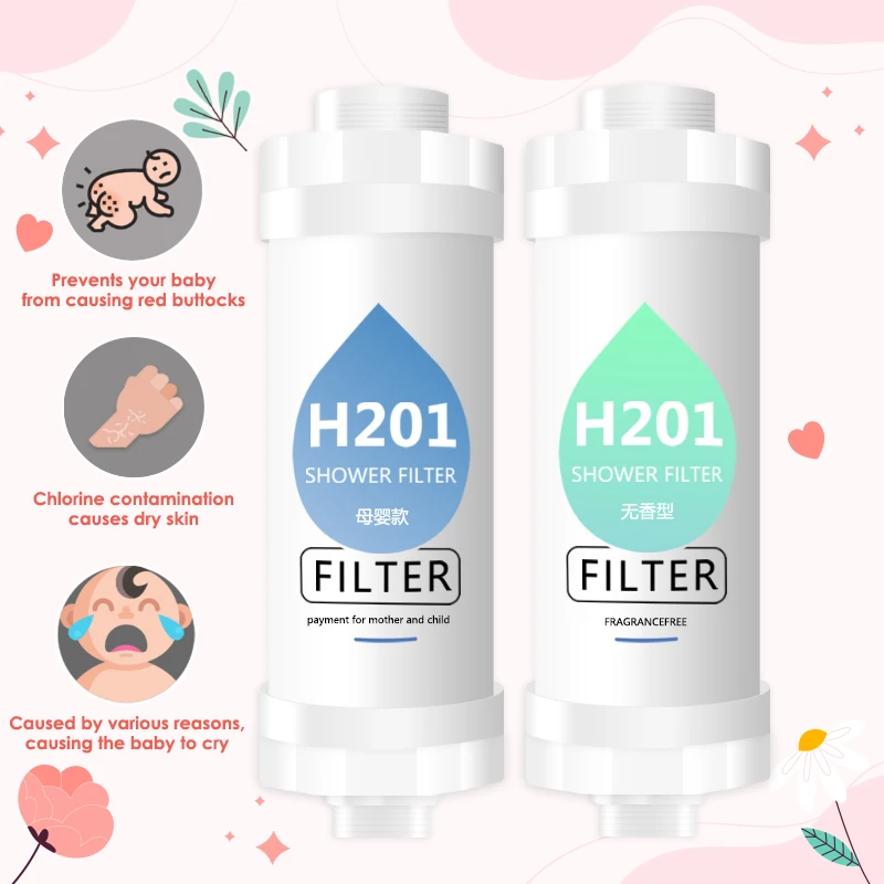 New Shower Filter Shower Head Filter,Soft Hair/ Skin Chlorine Removal,Bathroom Accessories 3