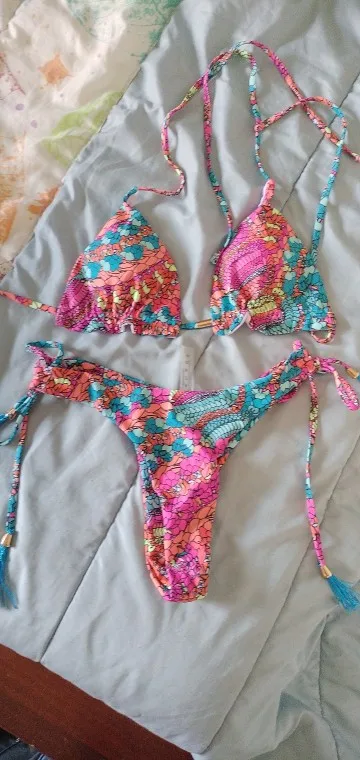 RUOTONGSEPT Bikini Women's Swimsuit 2022 New Swimwear Female Sexy Bikinis Set Push up Swimming for Bathing Suit Women Swimsuits photo review