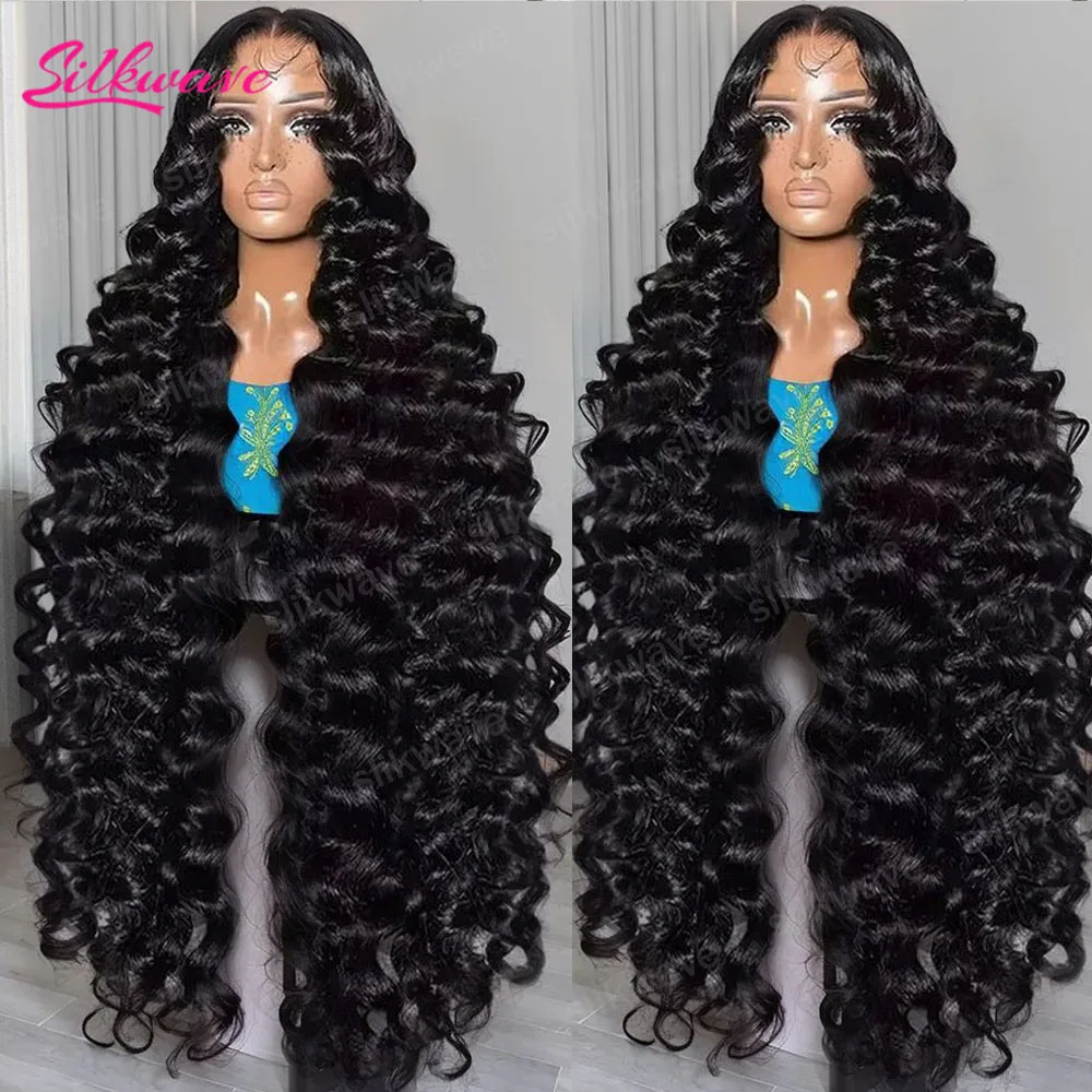 30 40 Inch Loose Deep Wave Wigs 13x6 Hd Lace Frontal Wig Brazilian Human Hair Wig 13x4 Preplucked Transparent Hd Lace Front Wig 1