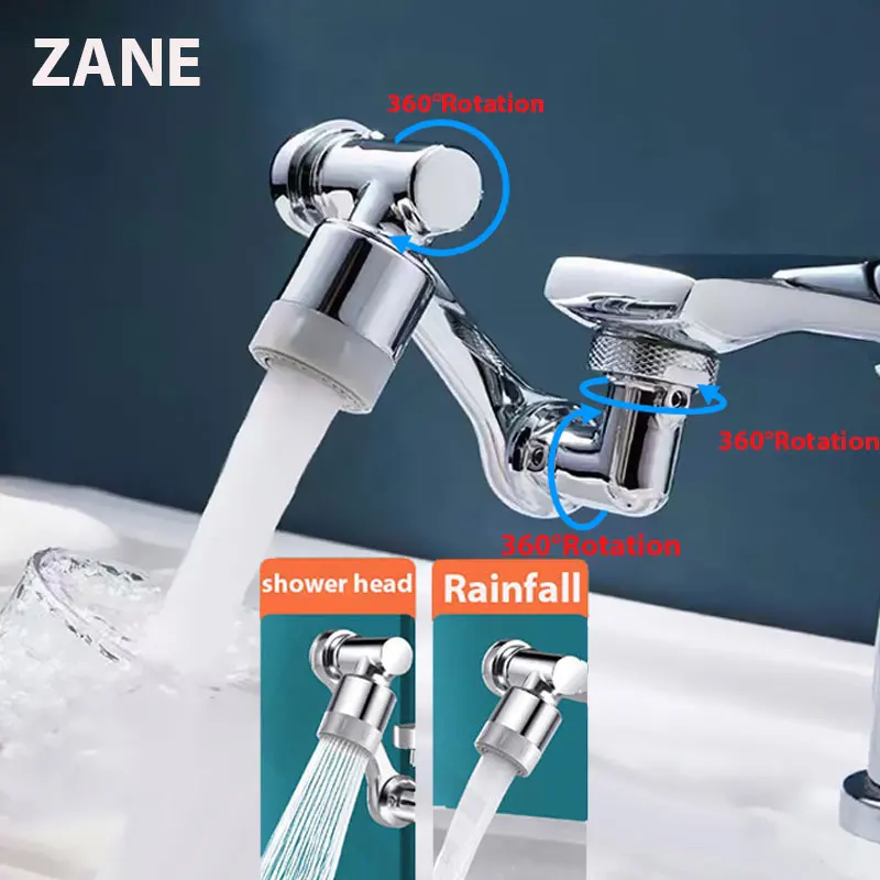 1080°rotatable Faucet Spray Head Wash Basin Kitchen Tap Extender