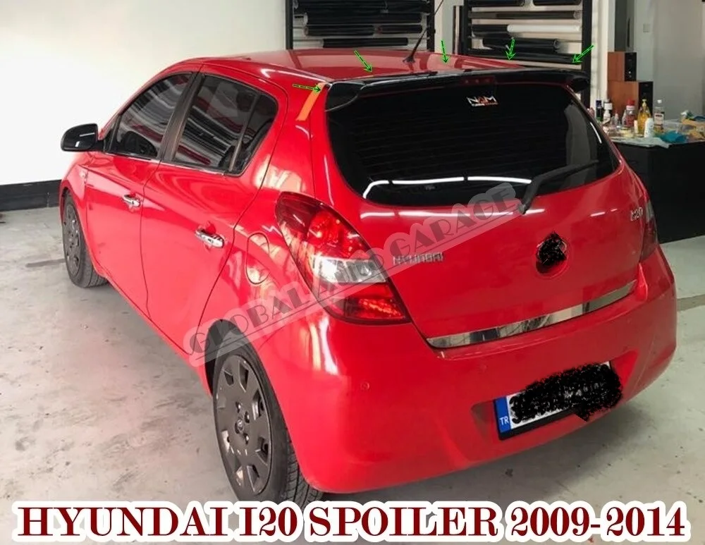 For Hyundai I20 20092014 Spoiler Auto Accessory Universal Spoilers Car