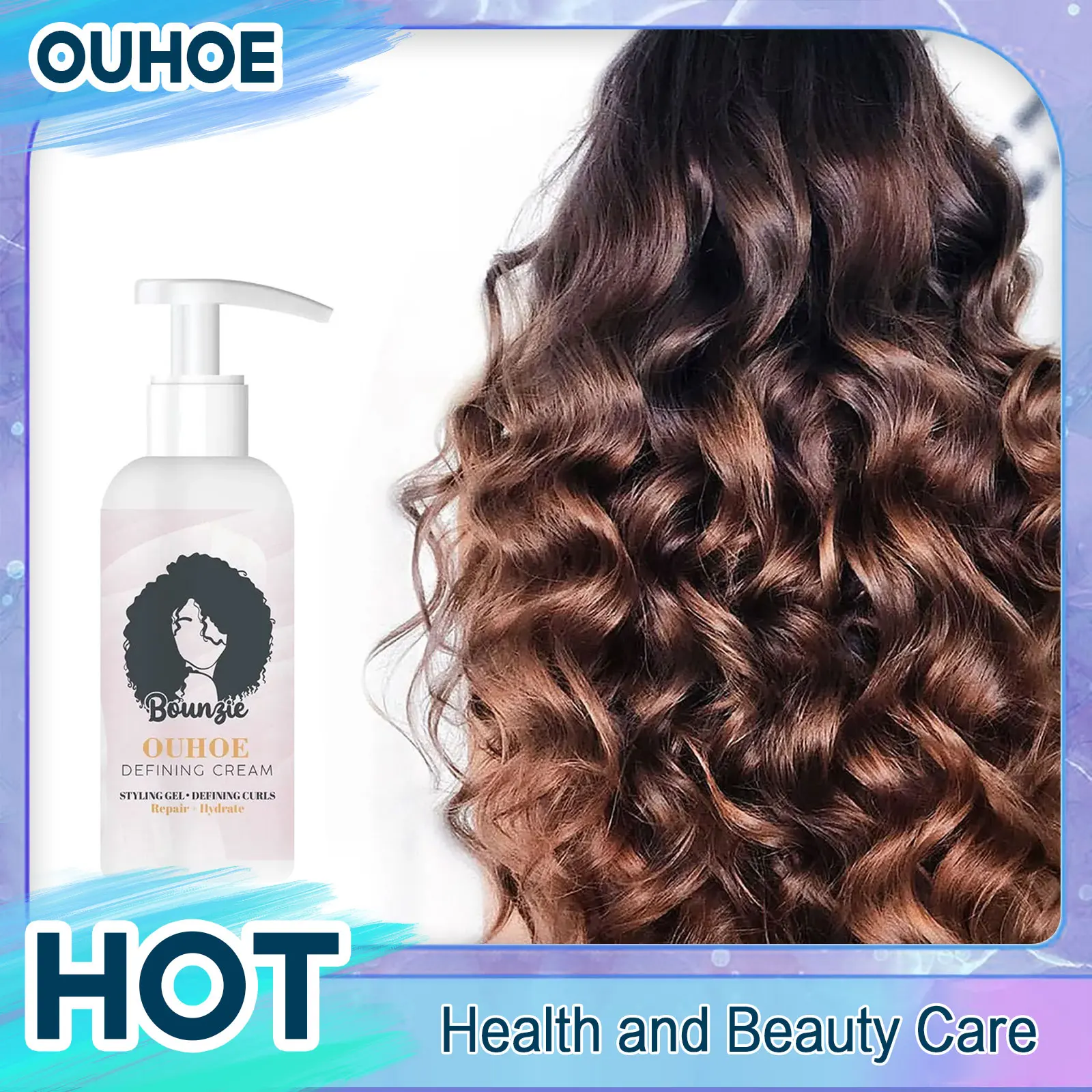 Curly Hair Styling Cream