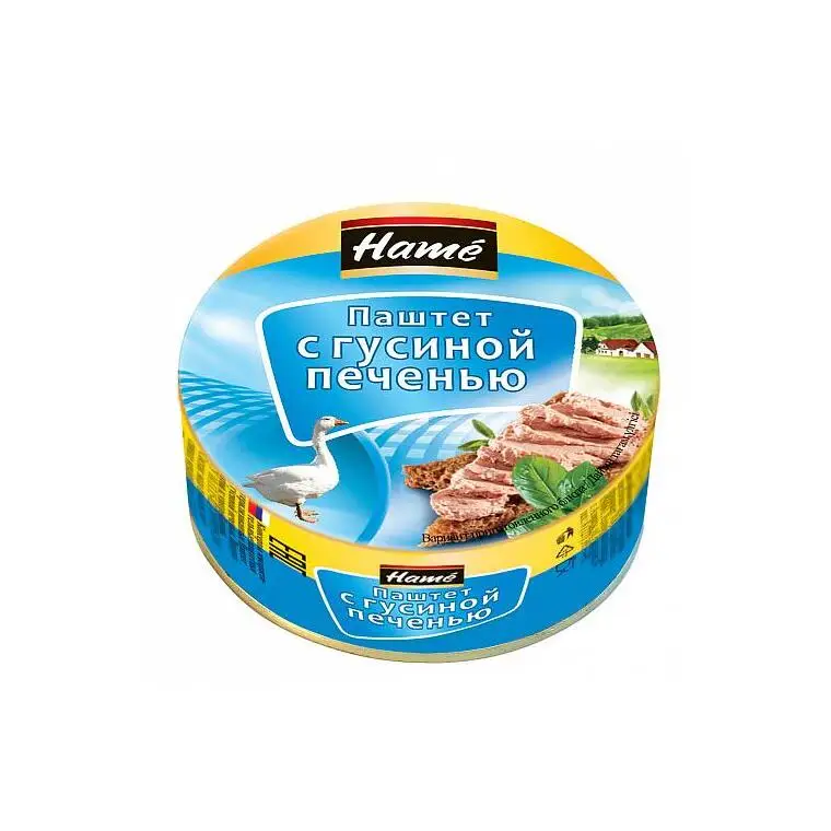 Упаковка из 10 банок Паштет "Hame"