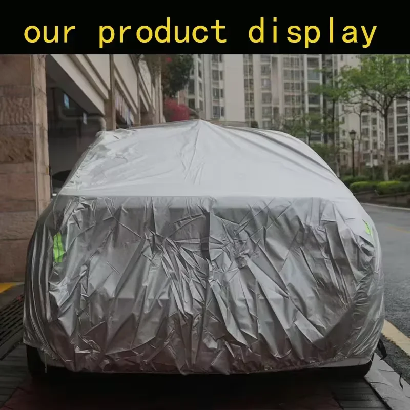 Changan CX70 용 자동차 커버 여름 태양 그늘 방지 자외선 차단 겨울 비 눈 보호 방수 자동 커버 모든 날씨에 적합