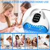 66LED UV LED Nail Dryer For Drying Nail Gel Polish Portable Design With Large LCD Touch Screen Smart Sensor Nail Lamp Home Use 6