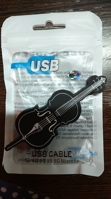 10 Styles Cartoon 64GB Cute Musical Instrument Guitar Violin USB Flash Drive 4G 8G 16G 32G 128G 256GB Pendrive USB 2.0 Usb Stick