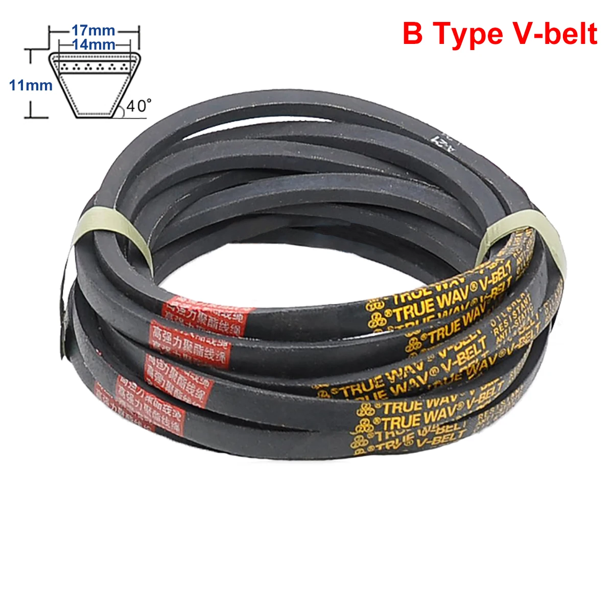 

B Type V-belt Triangle Belt B-90/91/92/93/94/95/96/97/98/99/100mm Industrial Agricultural Equipment Transmission Belt