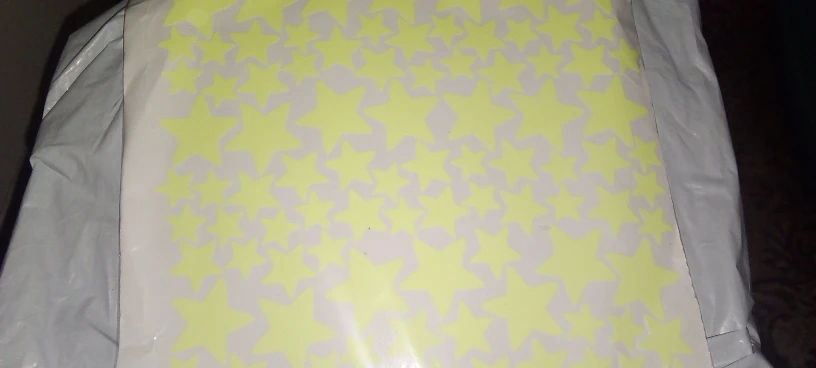 Glow in the Dark Moon and Stars Wall Stickers photo review