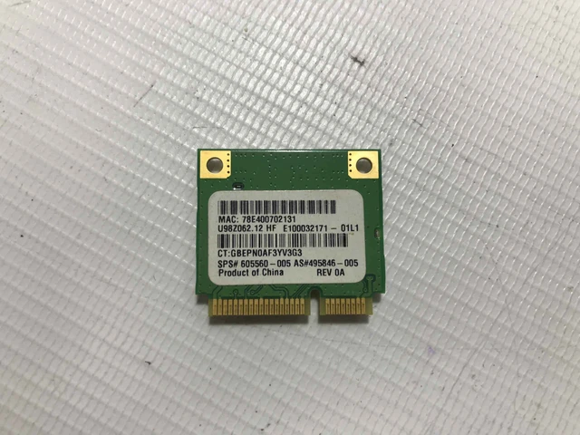 Wifi Adapter For Hp Pavilion Dv6 - Laptop Repair Components.