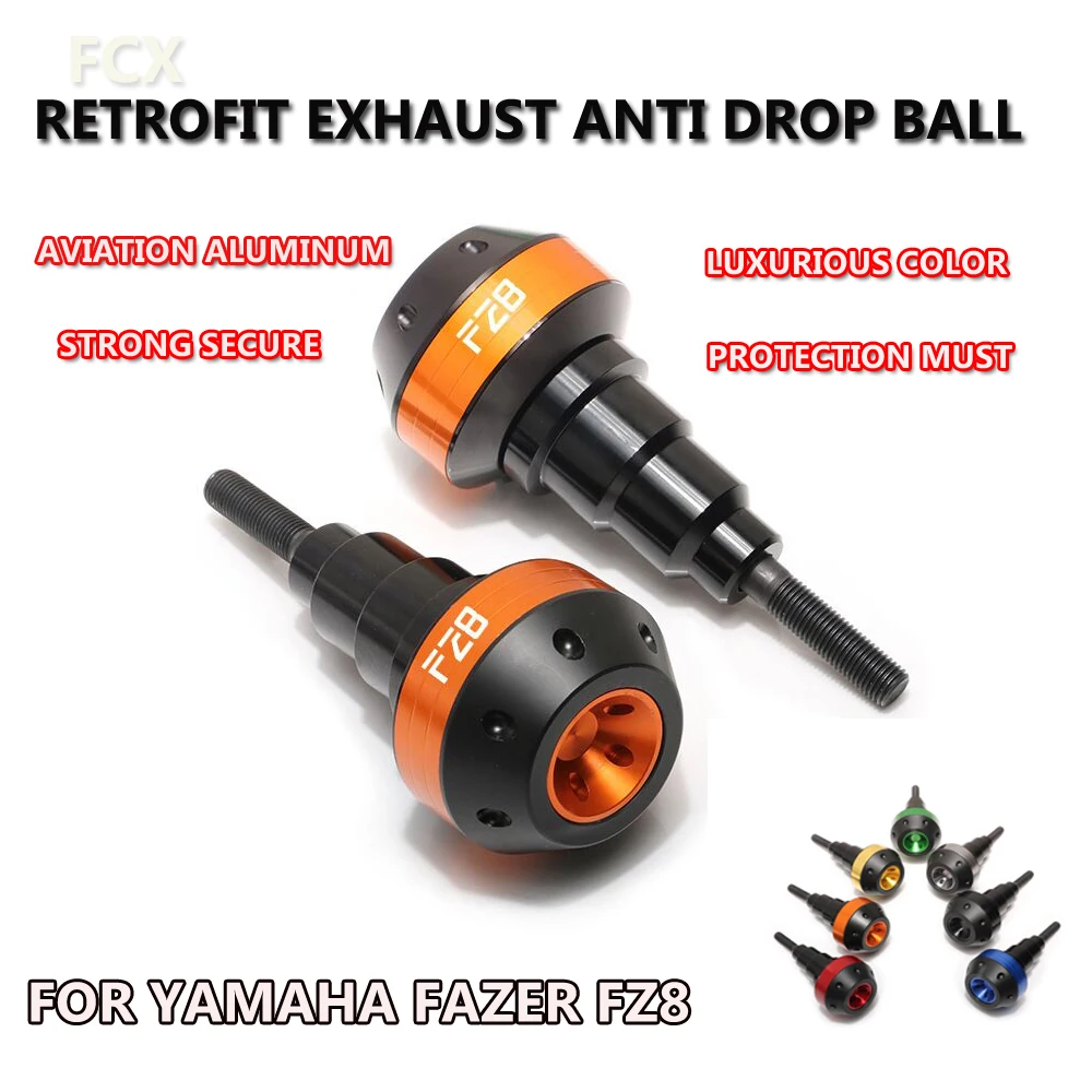 

Modified exhaust Anti Fall Ball Protection Bar Anti Collision Motorcycle Necessary Protective Gear For Yamaha FAZER FZ8