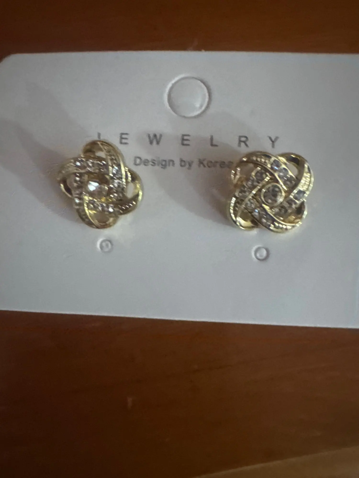 Light Luxury Zircon Stud Earrings photo review